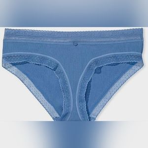 Ribbed Cotton Hiphugger Panty